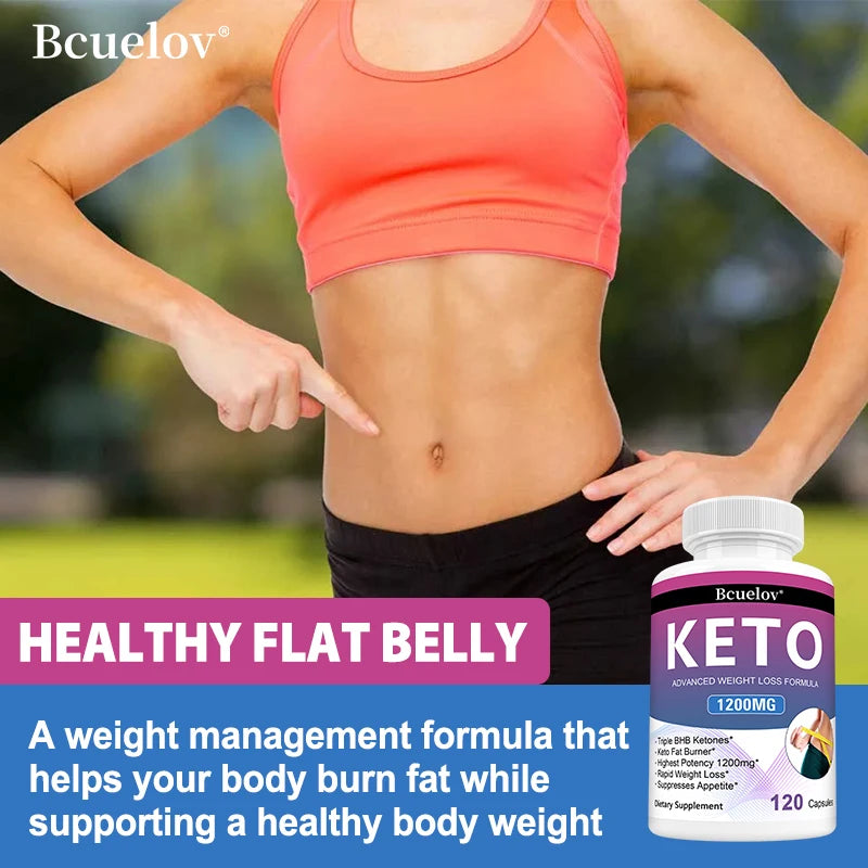 Advanced Keto Capsules, Weight Management, Metabolism Boost, Appetite Control, Energy Support, Digestive Health Supplement