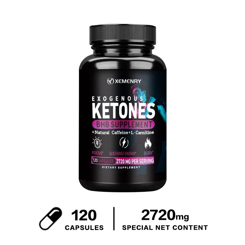 Keto BHB Exogenous Ketone - Supports Healthy Eating, Weight Management Supplement, Boosts Metabolism