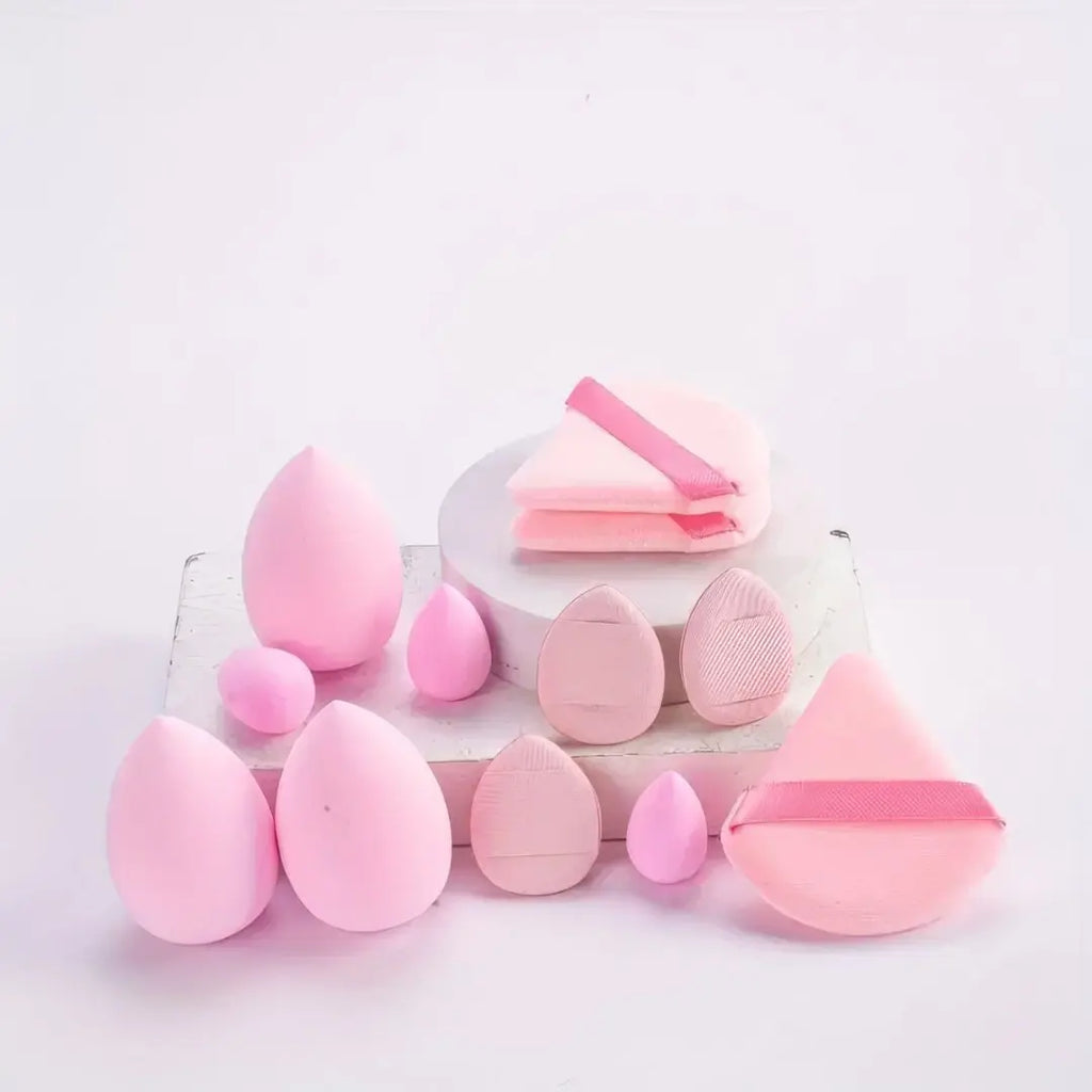 12pcs Makeup Sponge Egg Beauty Sponge Soft Makeup Powder Puff Foundation Sponge Powder Puff Women Makeup Accessories Beauty Tool
