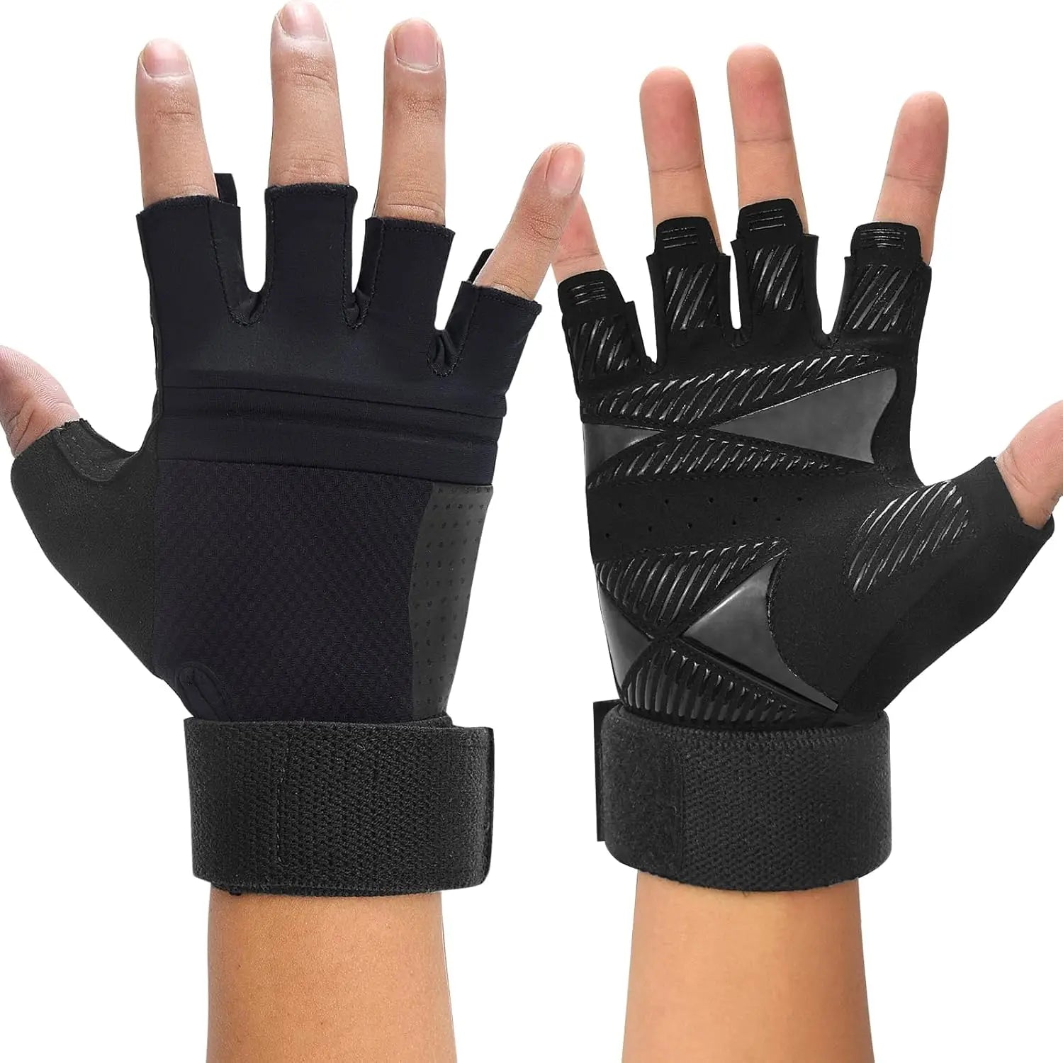 Fitness Gloves Dumbbell Bodybuilding Crossfit Pull Ups Powerlifting Training Gym Gloves For Man Home Gym