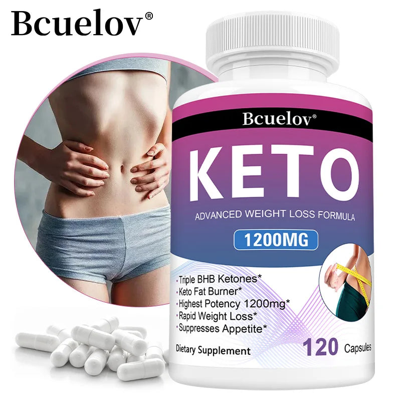 Advanced Keto Capsules, Weight Management, Metabolism Boost, Appetite Control, Energy Support, Digestive Health Supplement