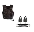 Training Vest for Fitness, Running, Kicks, Soccer, Speed Harness, Resistance Bands, Training Vest
