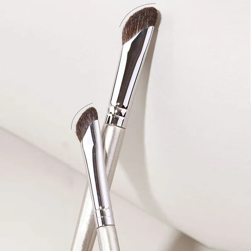 Nose Contour Brush Flat Nose Contour Brush Angled Contour Makeup Brush Natural Hair Angled Contour Shadow Smudge Makeup Brushes
