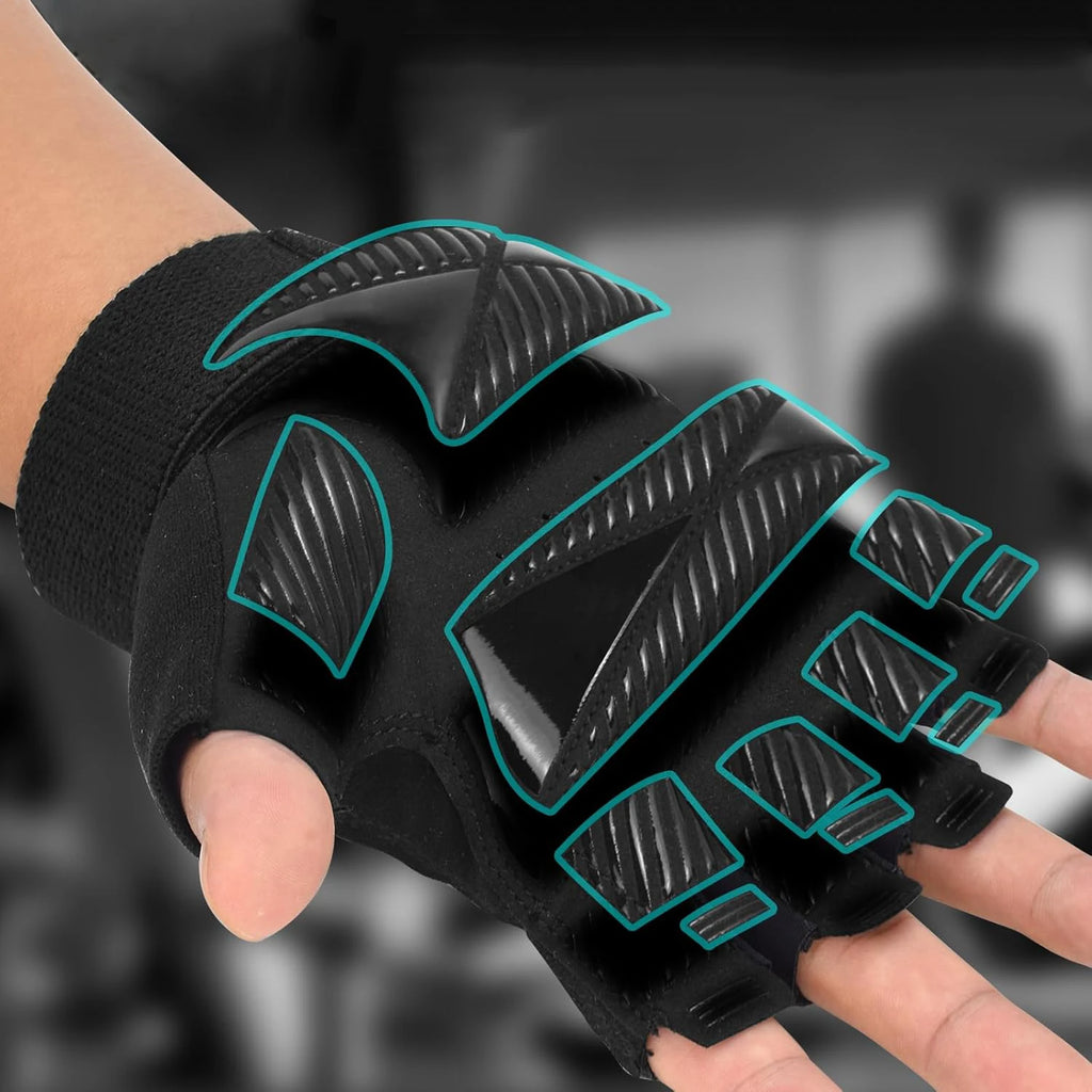 Fitness Gloves Dumbbell Bodybuilding Crossfit Pull Ups Powerlifting Training Gym Gloves For Man Home Gym