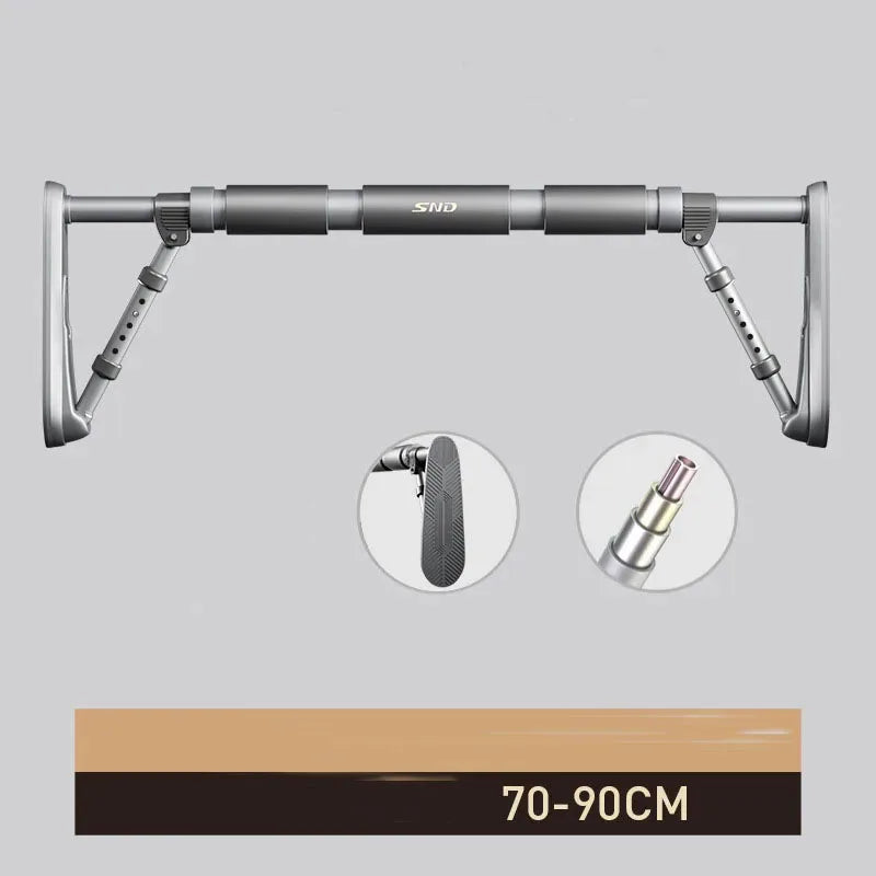 Multipurpose Free punching Door Horizontal Bar No-drill Fitness Pull-up Bar