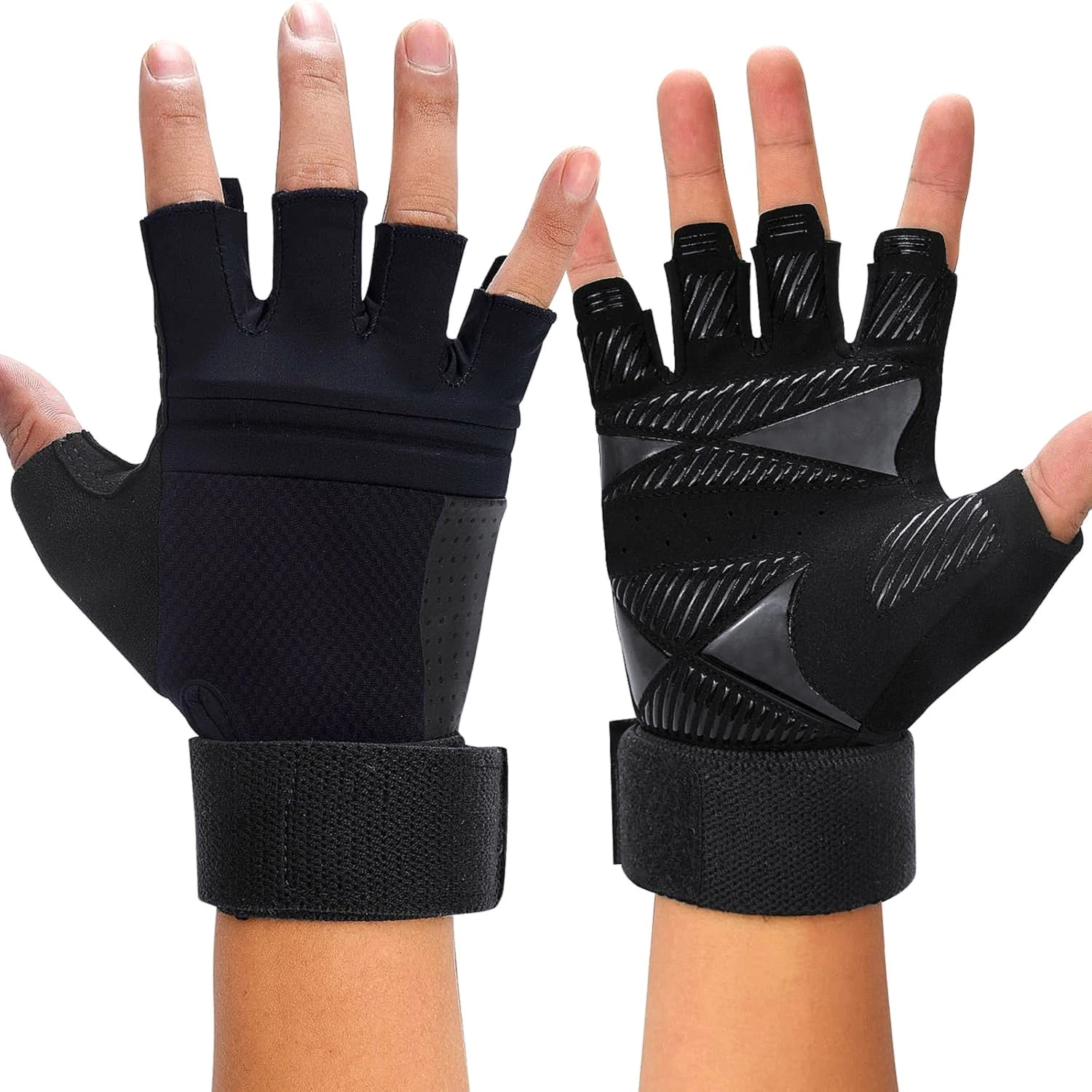 Fitness Gloves Dumbbell Bodybuilding Crossfit Pull Ups Powerlifting Training Gym Gloves For Man Home Gym