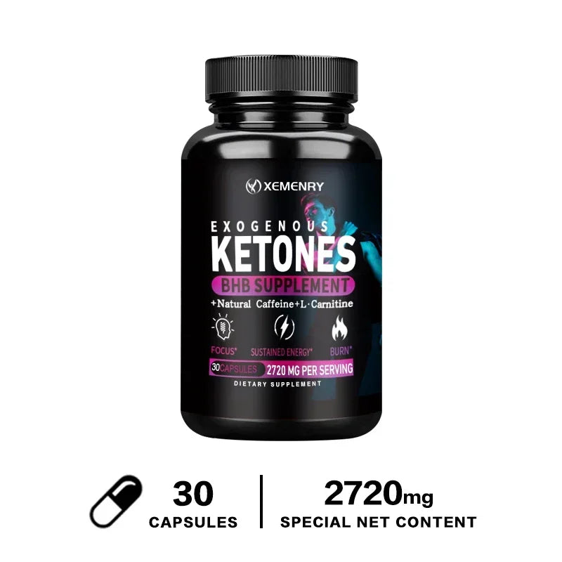 Keto BHB Exogenous Ketone - Supports Healthy Eating, Weight Management Supplement, Boosts Metabolism