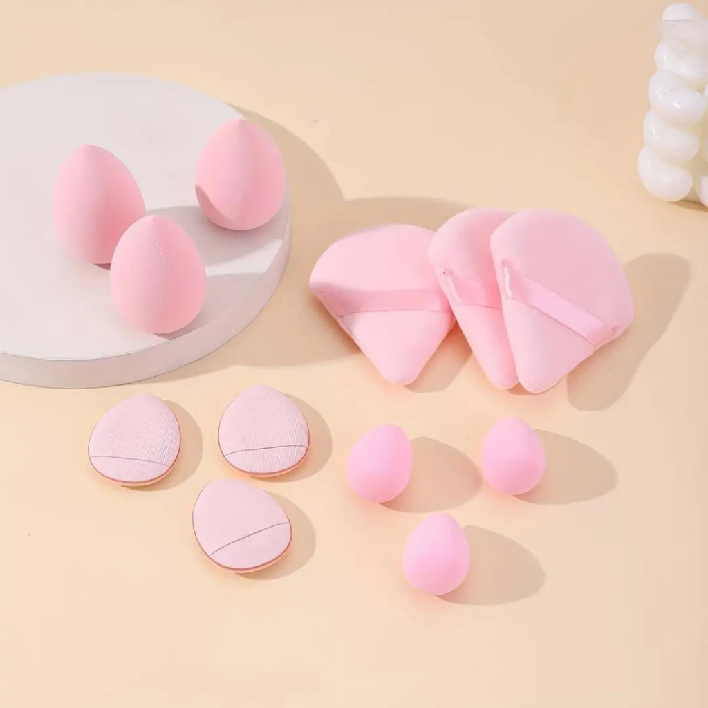 12pcs Makeup Sponge Egg Beauty Sponge Soft Makeup Powder Puff Foundation Sponge Powder Puff Women Makeup Accessories Beauty Tool