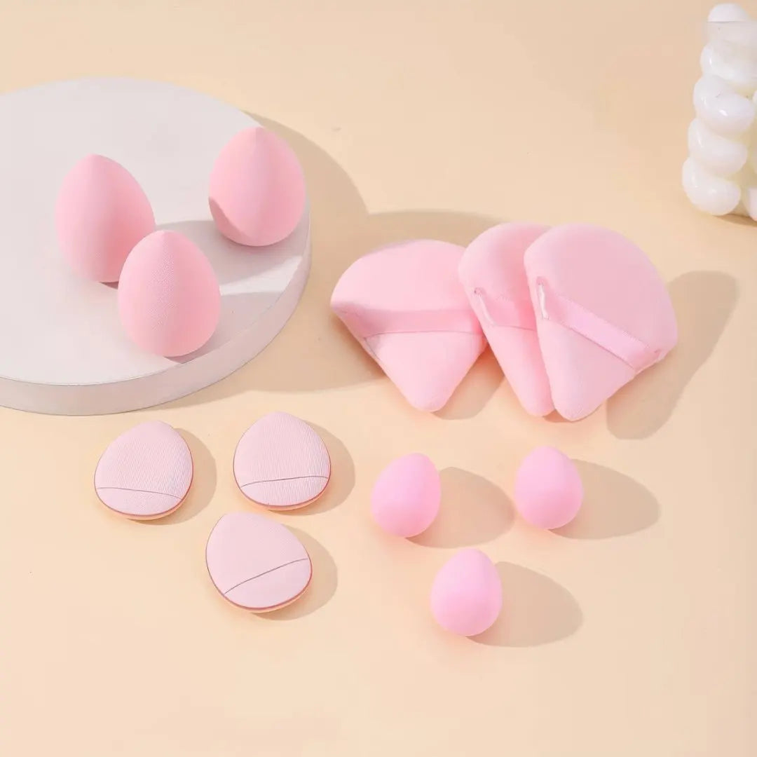 12pcs Makeup Sponge Egg Beauty Sponge Soft Makeup Powder Puff Foundation Sponge Powder Puff Women Makeup Accessories Beauty Tool