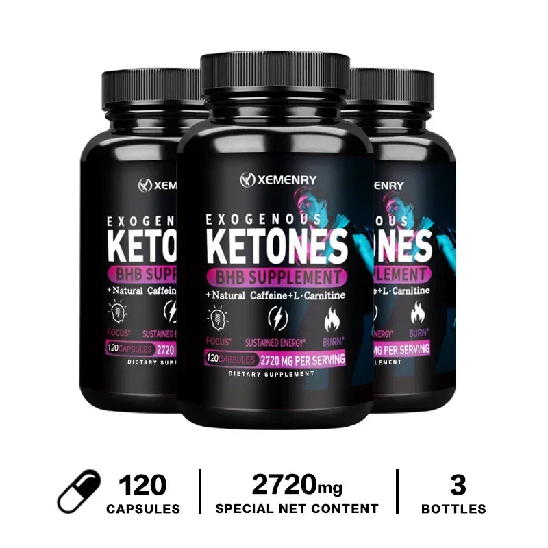 Keto BHB Exogenous Ketone - Supports Healthy Eating, Weight Management Supplement, Boosts Metabolism