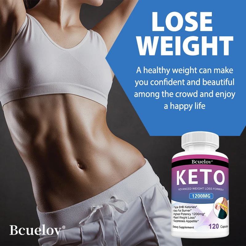 Keto Supplement, 120 Capsules, Supports Keto Diet, for Men and Women, Weight Management, Energy Support, Appetite Control