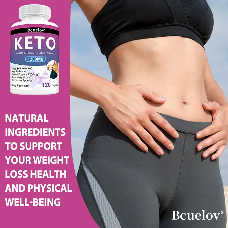Advanced Keto Capsules, Weight Management, Metabolism Boost, Appetite Control, Energy Support, Digestive Health Supplement