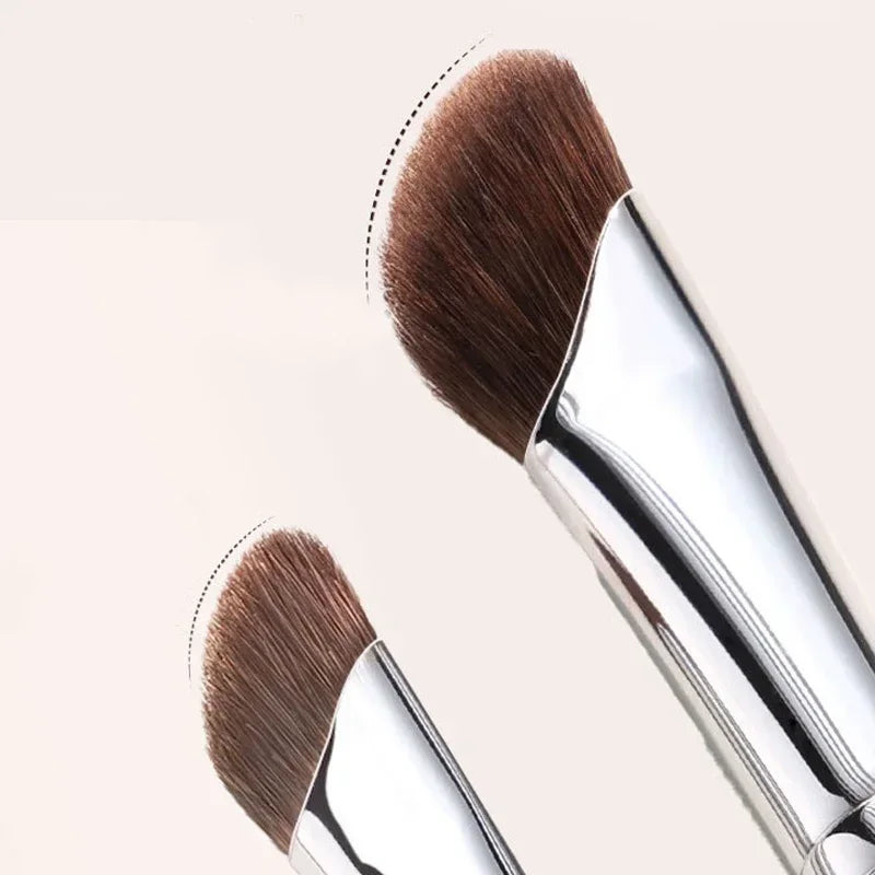 Nose Contour Brush Flat Nose Contour Brush Angled Contour Makeup Brush Natural Hair Angled Contour Shadow Smudge Makeup Brushes