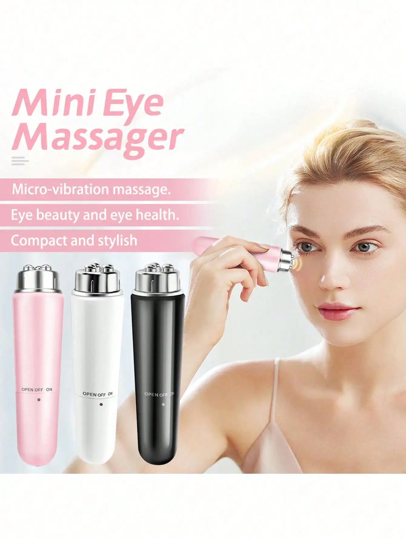 1pc  Electric Eye Massager With Vibration For Eye Care
